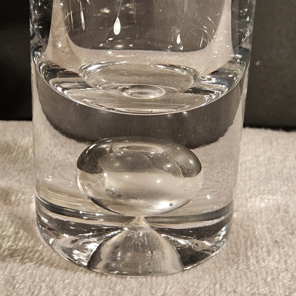 Vintage Cristal 1960s Vase Mod. 3586 By T. Wirkkala For Karhula- Iittala, - Picture 3 of 9